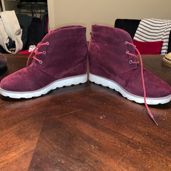 Dollhouse velvet wedges - Picture 3 of 5